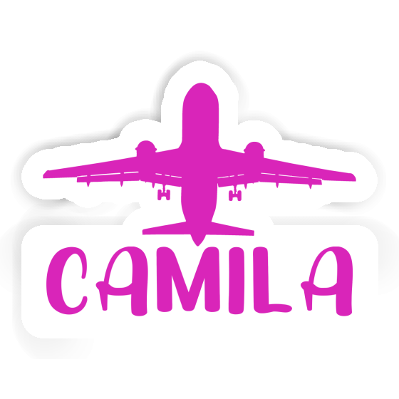 Camila Autocollant Jumbo-Jet Notebook Image