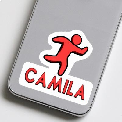 Runner Sticker Camila Laptop Image