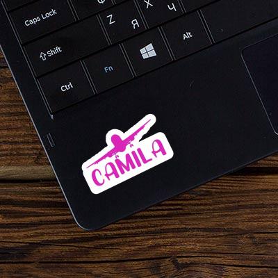 Sticker Airplane Camila Gift package Image