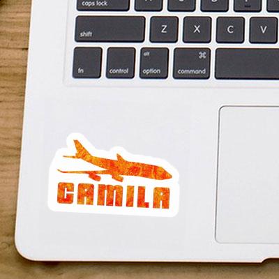 Sticker Jumbo-Jet Camila Laptop Image