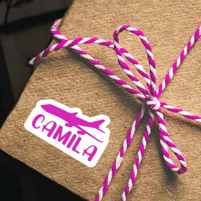 Jumbo-Jet Autocollant Camila Gift package Image