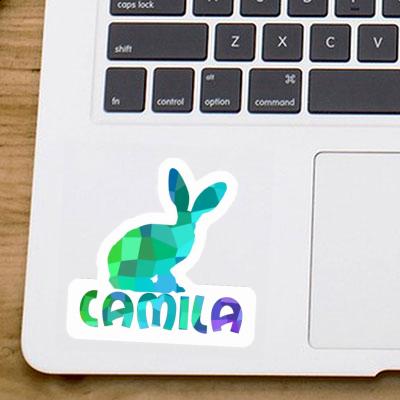 Camila Sticker Hase Laptop Image