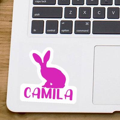 Camila Autocollant Lapin Laptop Image