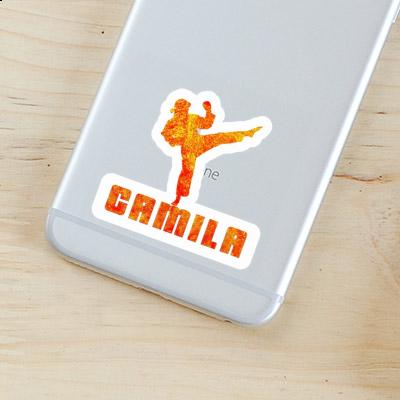 Sticker Karateka Camila Image