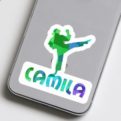 Sticker Karateka Camila Image