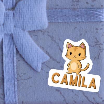 Autocollant Chat Camila Gift package Image