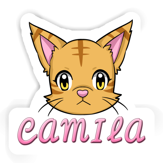 Sticker Camila Katze Laptop Image