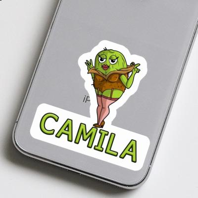 Camila Autocollant Kiwi Notebook Image