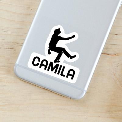 Climber Sticker Camila Notebook Image