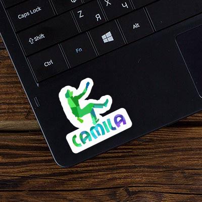 Climber Sticker Camila Notebook Image