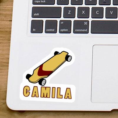 Sticker Camila Longboard Laptop Image