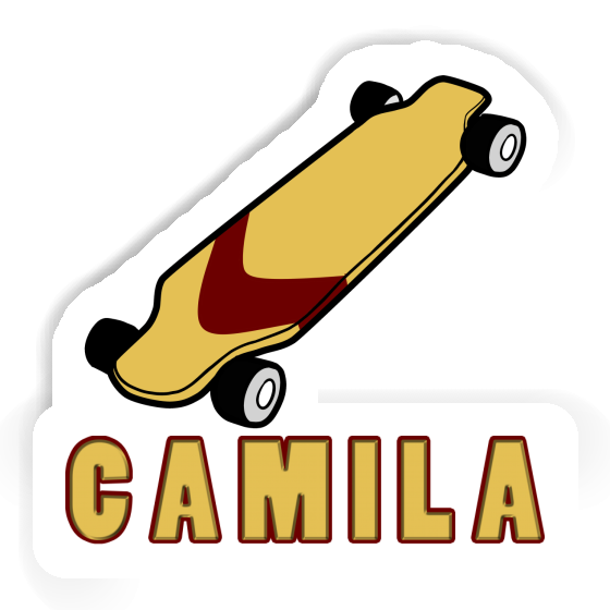 Autocollant Skateboard Camila Laptop Image