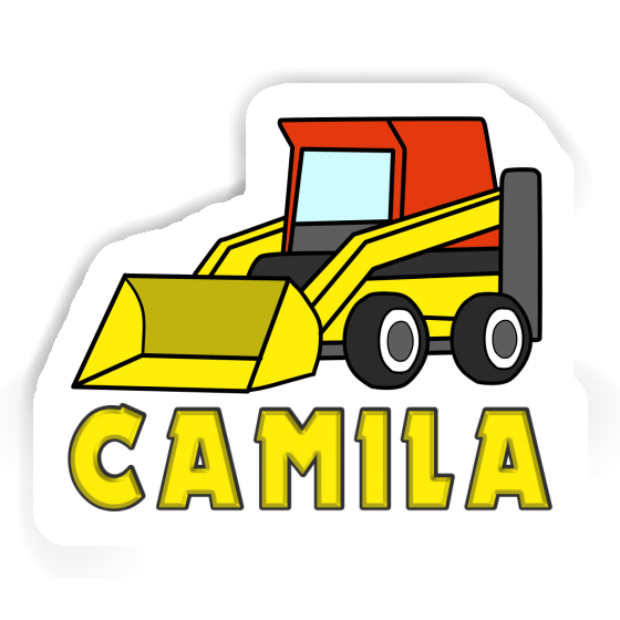 Sticker Tieflader Camila Laptop Image