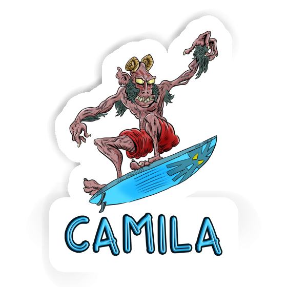 Surfer Sticker Camila Image