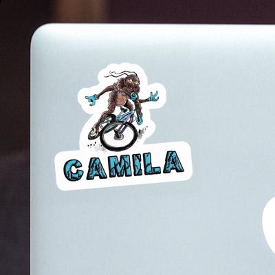 Sticker Mountainbiker Camila Gift package Image