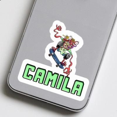 Skater Sticker Camila Image