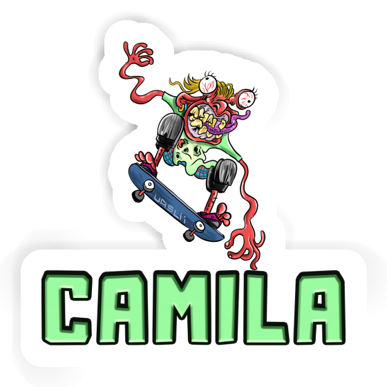 Autocollant Skateur Camila Image