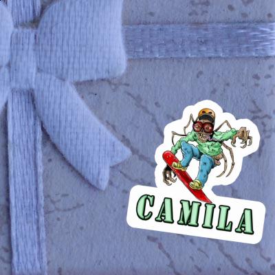 Camila Sticker Freerider Laptop Image