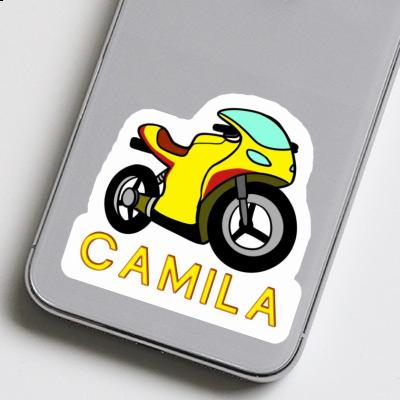 Autocollant Moto Camila Laptop Image