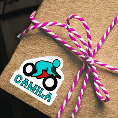 Camila Autocollant Motocycliste Gift package Image