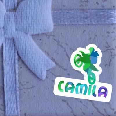 Camila Autocollant Motocrossiste Gift package Image