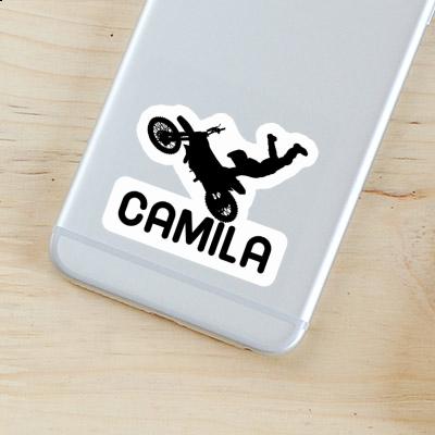 Sticker Motocross Jumper Camila Image