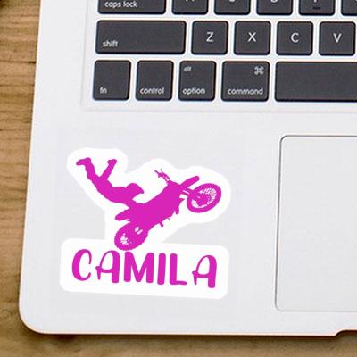 Motocross-Fahrer Sticker Camila Gift package Image