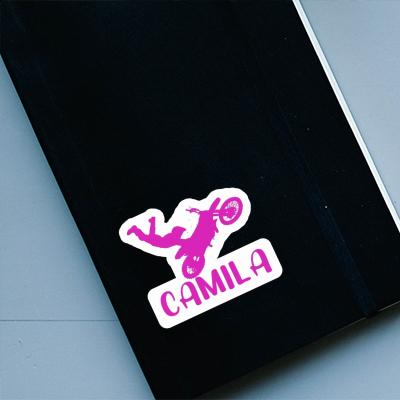 Motocross-Fahrer Sticker Camila Image