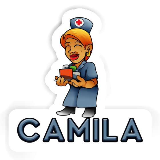 Sticker Camila Nurse Notebook Image