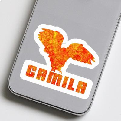 Camila Sticker Owl Laptop Image