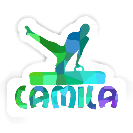 Autocollant Camila Gymnaste Laptop Image