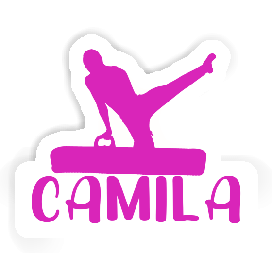 Sticker Camila Gymnast Laptop Image