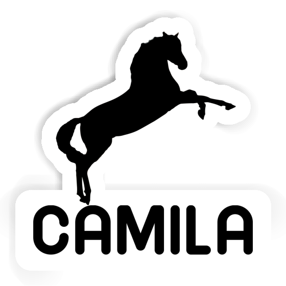 Camila Sticker Horse Notebook Image