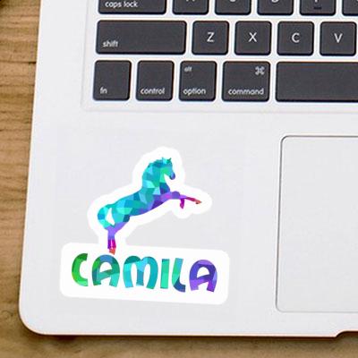 Sticker Camila Horse Laptop Image