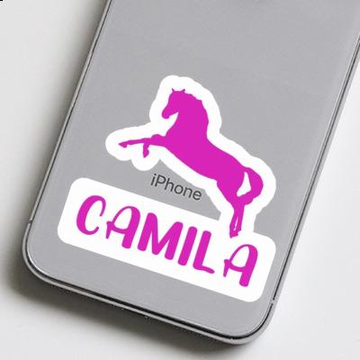 Camila Sticker Horse Notebook Image