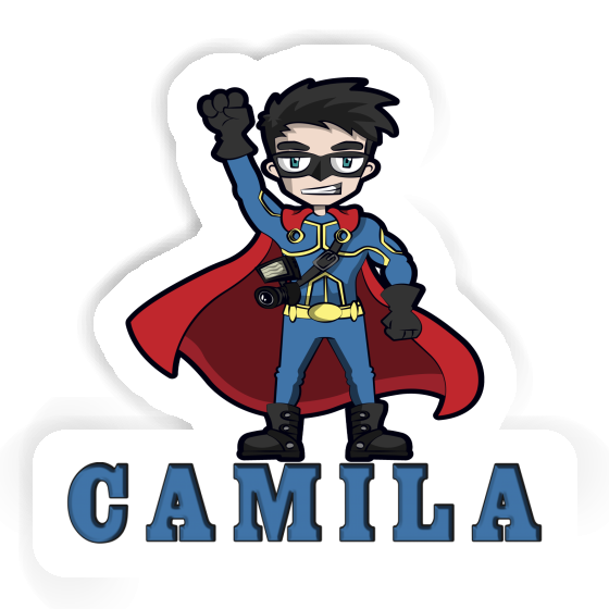 Camila Sticker Photographer Notebook Image