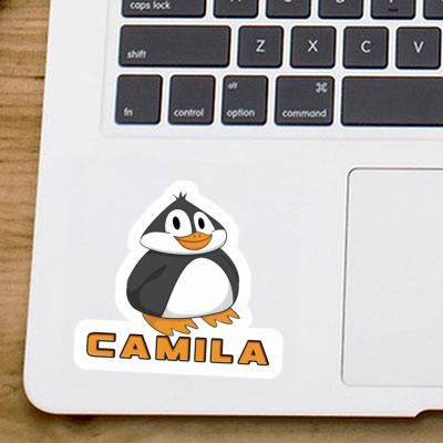 Camila Sticker Penguin Laptop Image