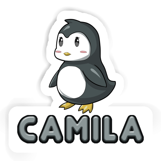 Autocollant Pingouin Camila Notebook Image