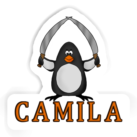 Autocollant Pingouin Camila Gift package Image