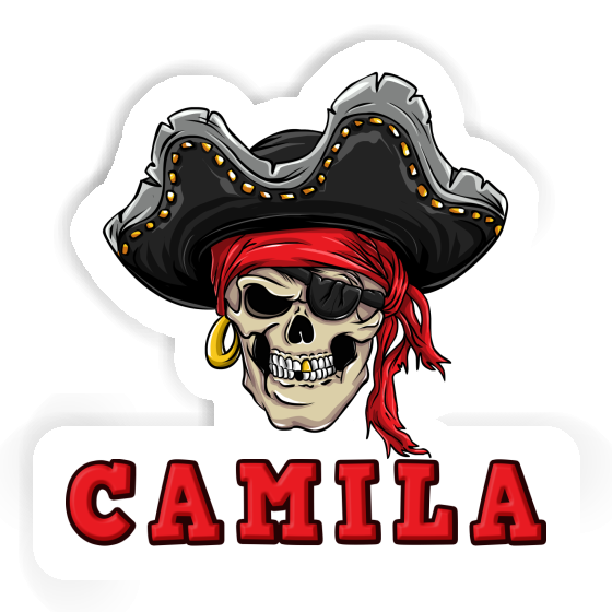 Aufkleber Camila Piratenschädel Image