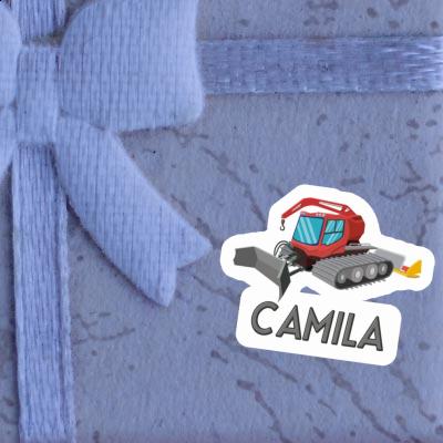 Snow Groomer Sticker Camila Image