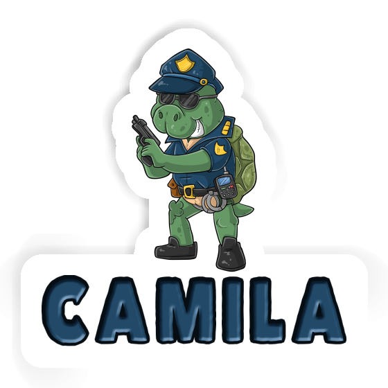 Camila Sticker Officer Notebook Image