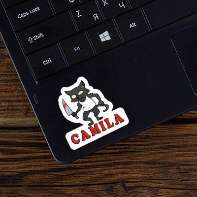 Sticker Psycho Cat Camila Gift package Image