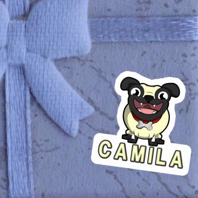 Camila Sticker Pug Image