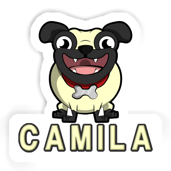 Camila Sticker Pug Gift package Image