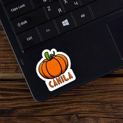 Sticker Camila Pumpkin Notebook Image