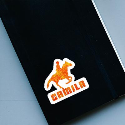 Sticker Camila Horse Rider Image