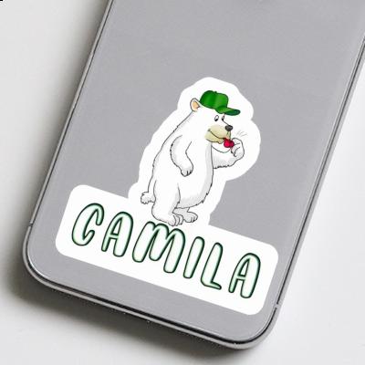 Camila Sticker Ice Bear Notebook Image