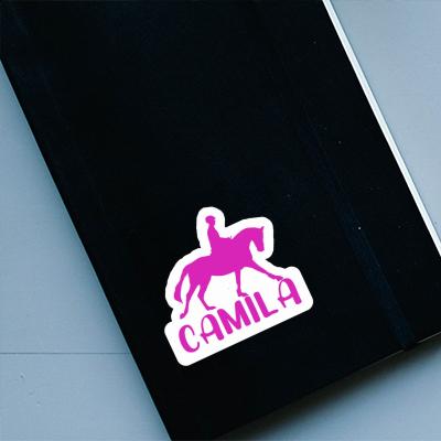 Sticker Camila Horse Rider Laptop Image