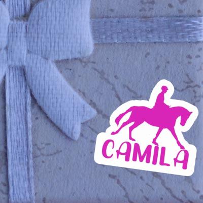 Sticker Camila Horse Rider Laptop Image